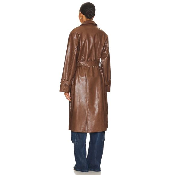 NWT & Sold Out – OW Double-Breasted Belted Coat – Retail $330 - Picture 5 of 9